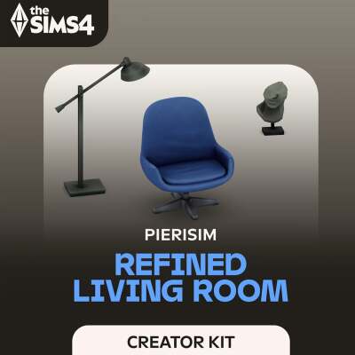 The Sims 4 Refined Living Room Kit